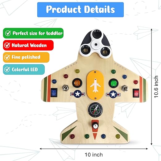 Captain Tot – Airplane Busy Board